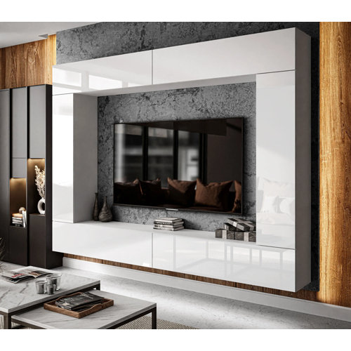 Ebern Designs Cellan Floating TV Stand for TVs up to 88" Wayfair.co.uk